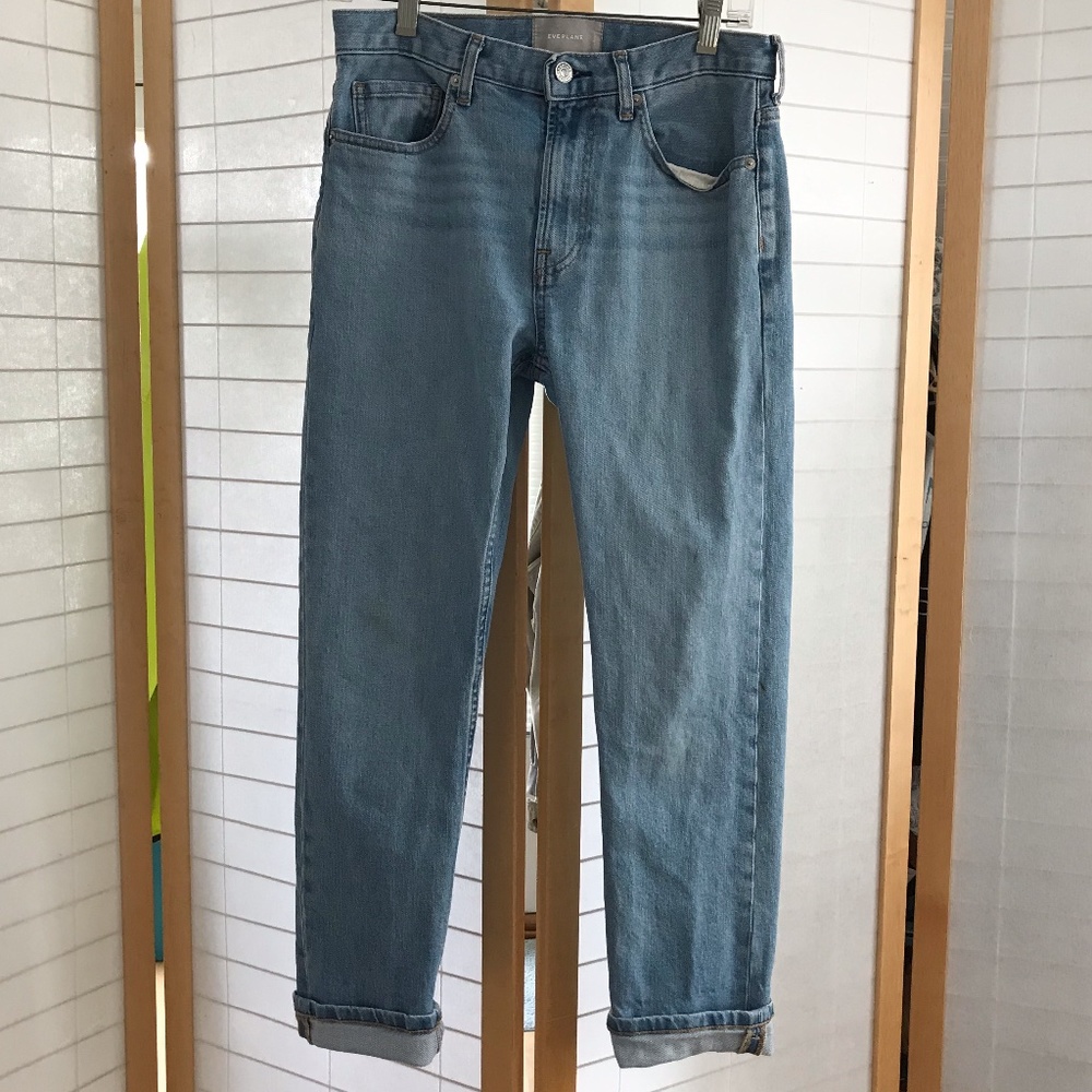 Everlane Boyfriend Sz 26 Regular Jeans light wash